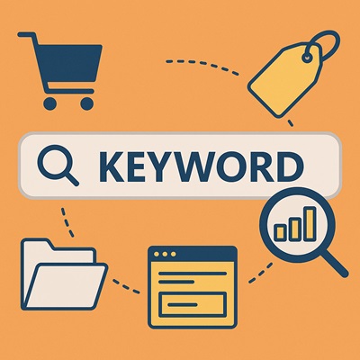 محتوا و کلیدواژه‌ها در صفحات فروشگاهی